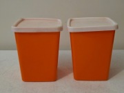 POJEMNIKI DO PRZECHOWYWANIA PRL - 2 SZTUKI !!!!!