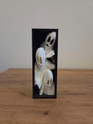 Zakątek książkowy (book nook) w motywie duchów wydruk 3D