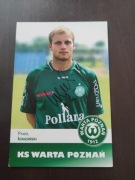 Autograf Paweł Ignasiński Warta Poznań 