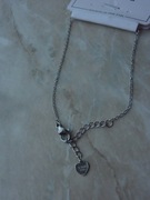 Bransoletka damska srebrna cienka stal chirurgiczna 316L NOWA