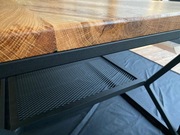 Stolik kawowy retro loft lite drewna dąb 