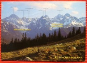 Tatry Panorama z Rusinowej Polany opis szczytów 13