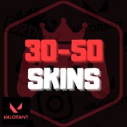 KONTO VALORANT | GWARANTOWANE 30-50 SKINÓW | PEŁNY DOSTĘP