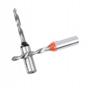 Wiertło prawe przelotowe z węglikiem spiekanym do drewna fi 6x70mm