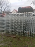 Solidne przęsła ogrodzeniowe ocynkowane