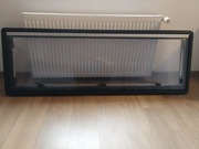 Okno uchylne z roletą i moskitierą do kampera ,przyczepy kempingowej