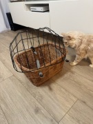 Kosz na rower dla zwierząt 