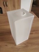 Klosz szklany biały matowy do lampy wiszącej lub kinkietu 