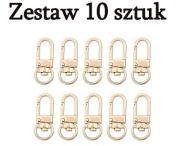 10x Karabinek Paska Torebki Breloczka Rękodzieło 
