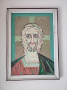 Obraz olejny "Chrystus" Irena Krzywińska 1979