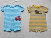 rampersy carter's 12M rampers 74/80 body z nogawkami auta samochody straż 