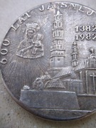 Medal na 600 lat Jasnej Góry 