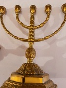 Świeczniki mosiężne. 