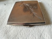 Srebrna Papierośnica ok. 100 letnia, pr. 3 (0,800) 