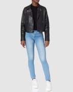 Nowa skórzana ramoneska Esprit L biker kurtka