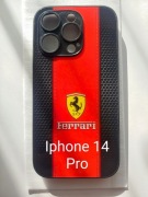 Etui do Iphone 14 Pro z logo Ferrari tempered glass