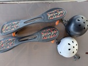 DESKOROLKA WAVEBOARD 100 DLA POCZĄTKUJĄCYCH (1szt.) + KASK GRATIS (1szt.)