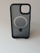 Magnetyczne Etui Croazhi do iPhone 13 | MagSafe | Ring Stand | Matowa Czerń