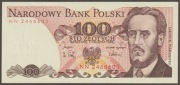 Polska 100 złotych 1988 - Ludwik Waryński - NN - stan bankowy UNC