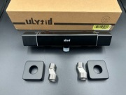 Kran Bateria Łazienkowa Ścienna z Termostatem Czarna Matowa Natynkowa 38C