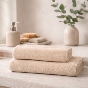 Konopny ręcznik frotte HEMPFORTE 500 GSM, 70x140cm