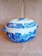 Spode Blue Italian waza porcelanowa naczynie porcelanowe