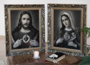 Obrazy Dwa Serca Jezusa i Maryi 