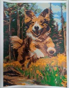 Gotowy obraz z haftu diamentowego 30x40 cm 