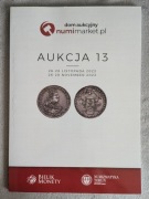 Katalog 13 aukcji Domu Aukcyjnego Numimarket.pl