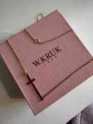 Nowy złoty łańcuszek z krzyżykiem KRUK