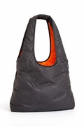 Diesel Czarna Torba Pikowana z Logo  Shopper / Zakupowa A4