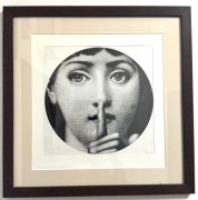 grafika, motyw Fornasetti, oprawiona 41x41cm (g2)