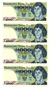PRL BANKNOT 1000 ZŁOTYCH 1982 HU M. KOPERNIK