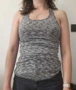 Top sportowy z biustonoszem tank top sportowy bezrękawnik Blind Date XS 34