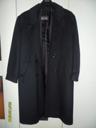 flauszowy płaszcz damski granatowy HUMMELSHEIM 