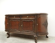 Zabytkowa komoda z lat 30-tych w stylu neorenesansowym. Po renowacji.