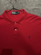 Polo Ralph Lauren Koszulka Czerwona M Idealny Stan Vintage Oversize