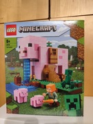 Nowe LEGO Minecraft 21170 Dom w kształcie świni