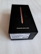 Pudełko Samsung Galaxy Note 20 Ultra 5G 256GB Mystic Bronze