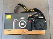 NIKON D60 lustrzanka
