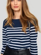Bluzka Greenpoint paski granatowa L 40 