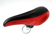 Siodło męskie WADER IB-GW636 z jarzmem czerwone