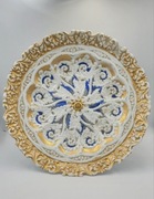 Patera Królewska Miśnia Meissen ok.1840 biedermeier bogato zdobiona antyk