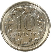 10 groszy 2024 – Polska - III RP -   z woreczka menniczego