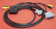 Kabel Euro Scart- Amiga-TV+Monitor 9pin Stereo 195cm