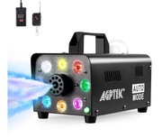 Maszyna do dymu z pilotem i kolorowym światłem 