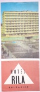 Folder reklamowy Hotel Rila – Sofia, Bułgaria
