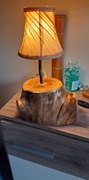 Lampka nocna drewno 