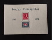 Danzig 1937 Blok **