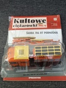 Skoda 706 RT podnośnik - Kultowe Ciężarówki PRL skala 1:43
